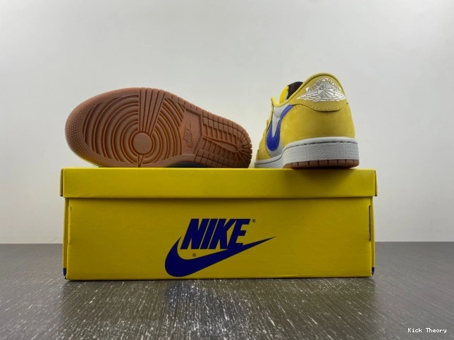 Kicktheory Canary Air 1 Low Jordan x Travis DZ4137-700 Scott OG 0702